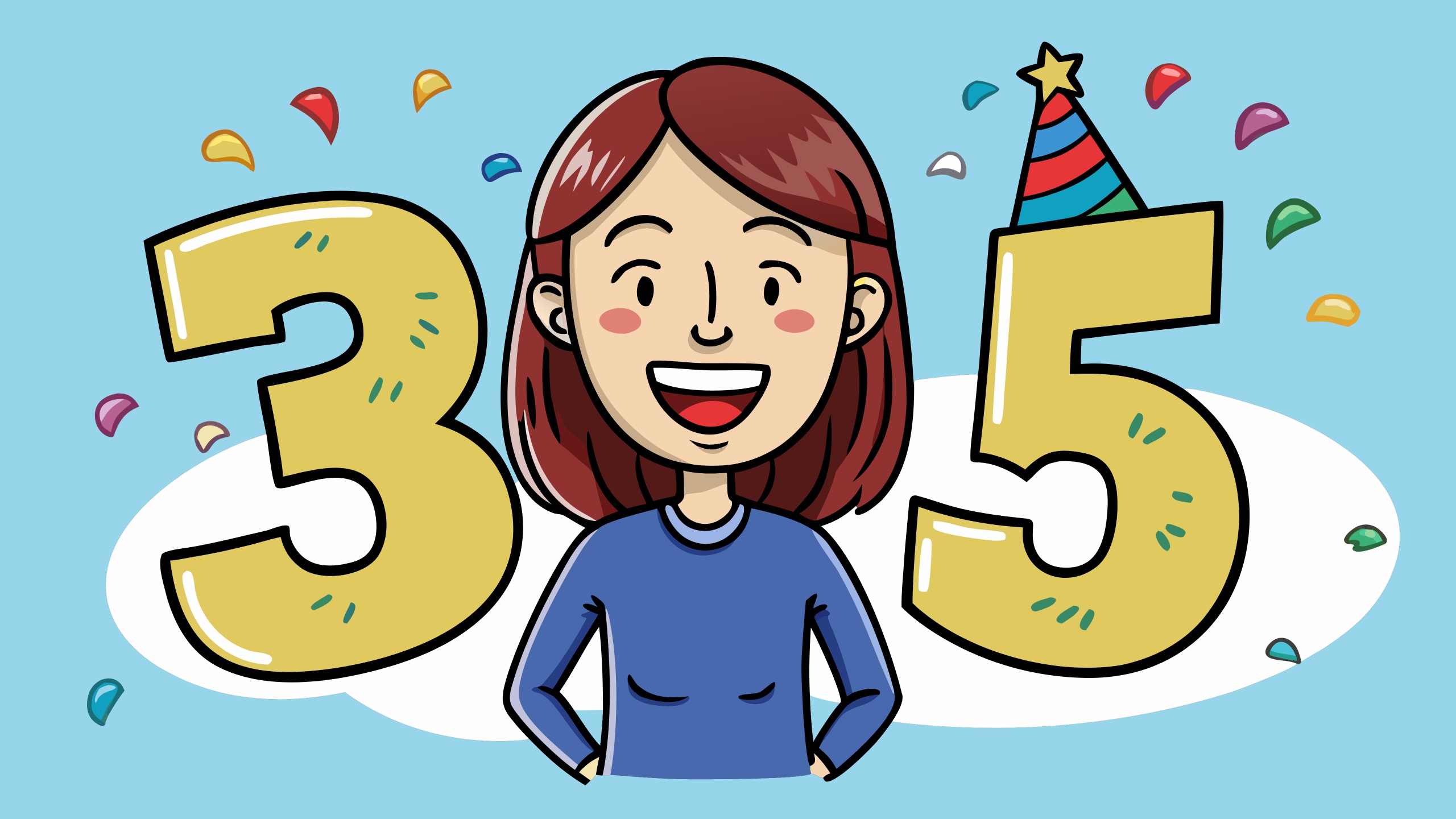 Поздравление с юбилеем 35 лет женщине